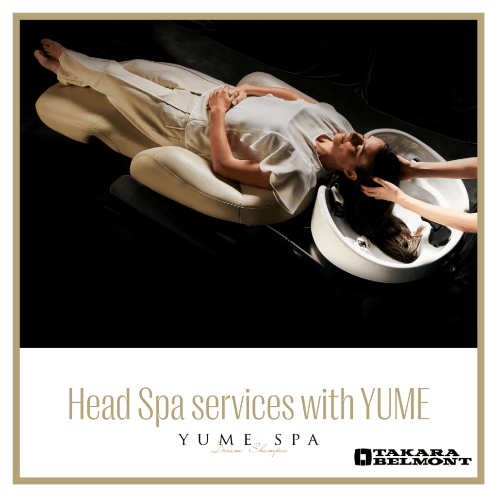 Head Spa services with YUME