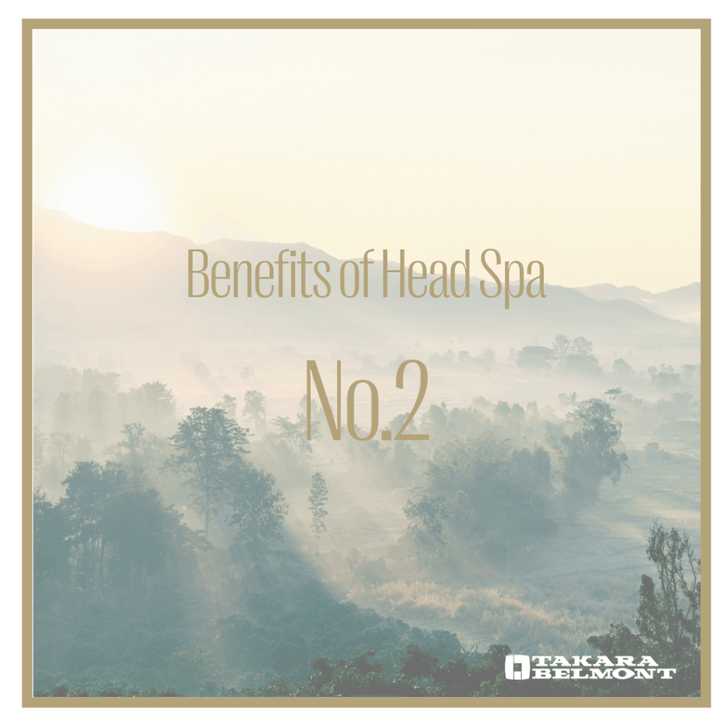Benefits of Head Spa No.2